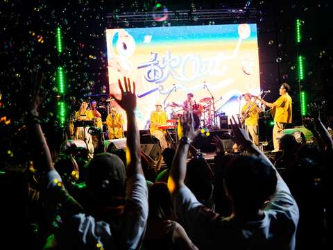 秋OUT音樂節今年邀請10組來自日本、泰國、中國與多國籍藝人組成的樂團來台演出(照片提供PIPE Live Music)(圖片來源:臺北自來水事業處)
