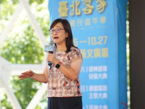 林奕華副市長(圖片來源:臺北市政府客家事務委員會)