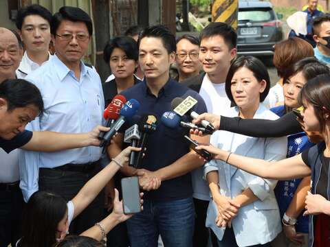 臺北市「鮮奶週報」本土酪農業考察－記者會（圖片來源：臺北市政府秘書處媒體事務組）