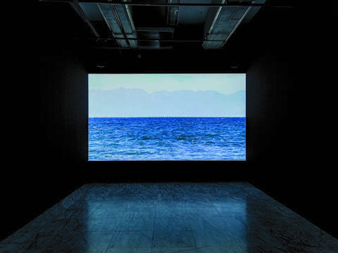 2025臺北數位藝術節＿王連晟 Lien-cheng Wang《地平線・海洋 Horizon-sea》（圖片來源：臺北市政府文化局）