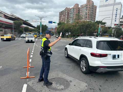 2025臺北溫泉季即將登場，北投分局規劃交通管制措施，請用路人留意（圖片來源：臺北市政府警察局北投分局）