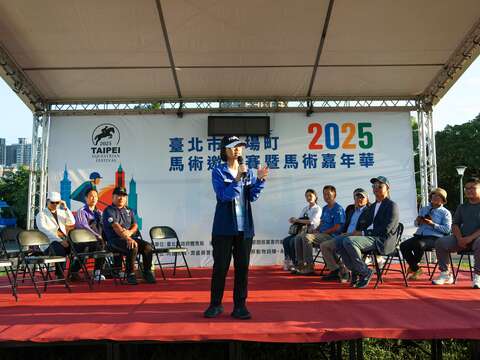 北市體育局局長游竹萍致詞（圖片來源：臺北市政府體育局）