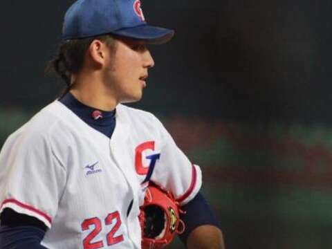 外型俊俏的林安可是世大運中華棒球培訓隊投手