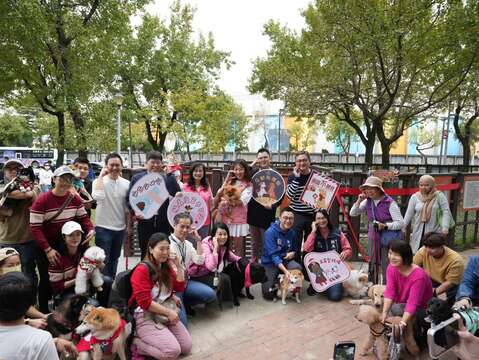 The Taipei City Animal Protection Office has Officially Launched the “Dunbei Park Dog Off-Leash Area” in Songshan District