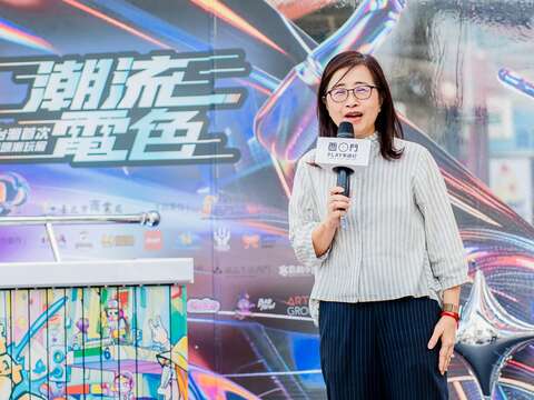 臺北市林奕華副市長致詞(圖片來源:臺北市商業處)