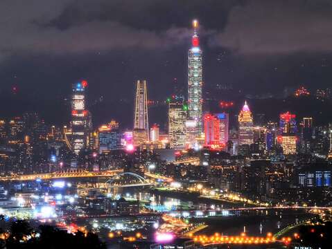 碧山露營場空中廊道景色（圖片來源：臺北市政府工務局大地工程處）
