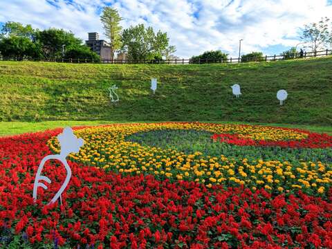 A Must-See This New Year’s Holiday: Sea of Flowers in Spectacular Bloom at Dagouxi Ecology and Water-Control Park