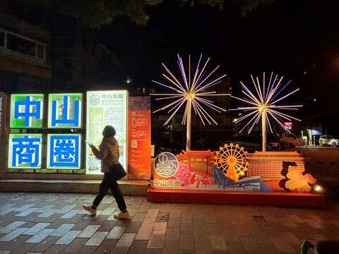 中山商圈（圖片來源：臺北市政府觀光傳播局）