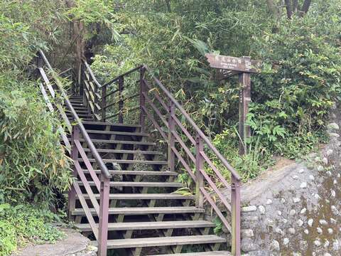 木棧道（圖片來源：臺北市政府工務局大地工程處）