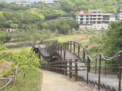 稻浪棧橋（圖片來源：臺北市政府工務局大地工程處）