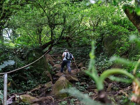 大屯山南峰（圖片來源：臺北市政府工務局大地工程處）
