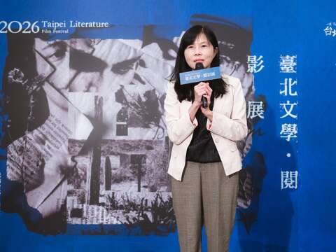 文化局副局長陳譽馨（圖片來源：臺北市政府文化局）