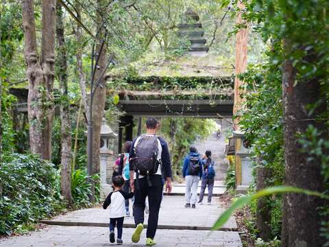 千階步道(圖片來源:臺北市政府工務局大地工程處)
