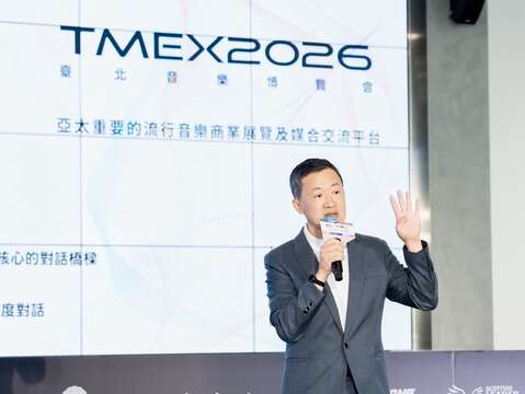北流董事長梁序倫（圖片來源：臺北市政府文化局）