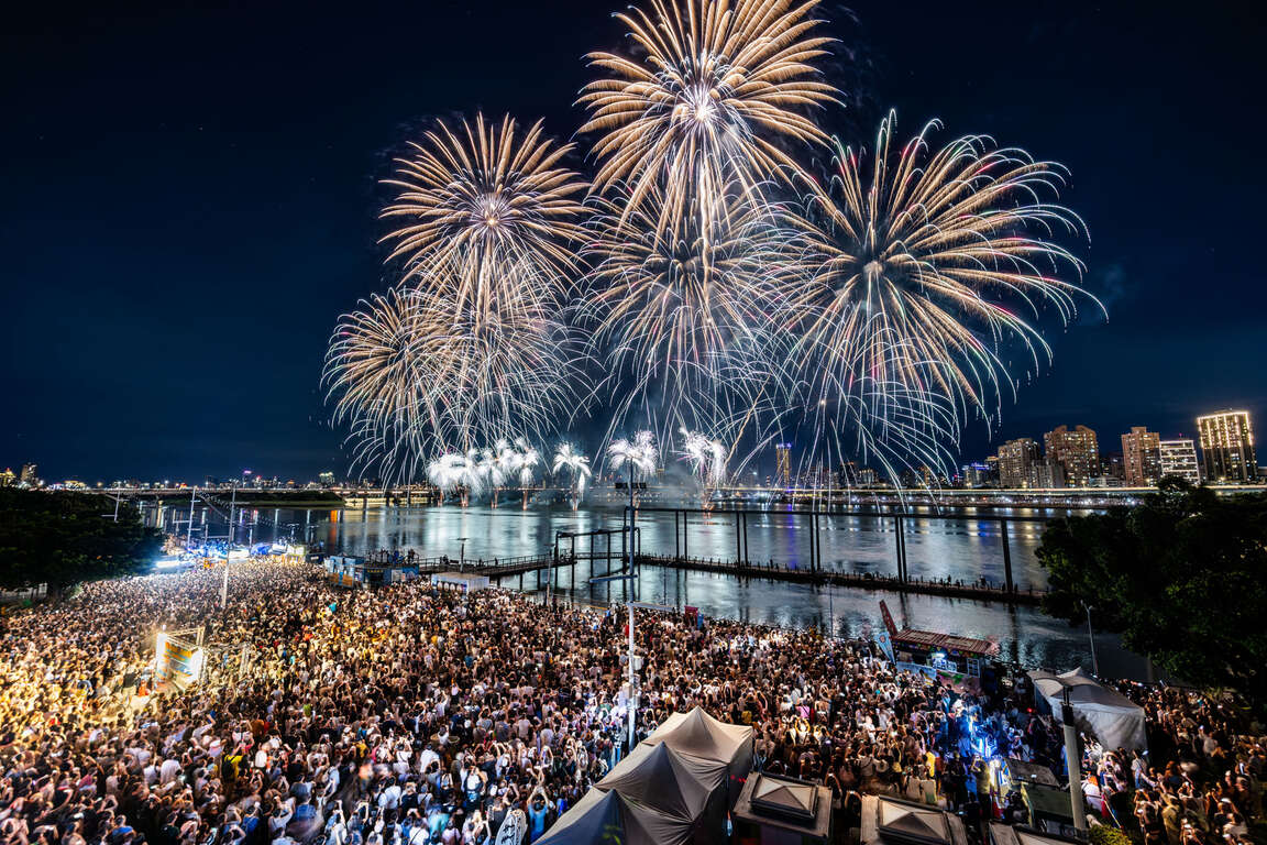 大稻埕夏日節煙火