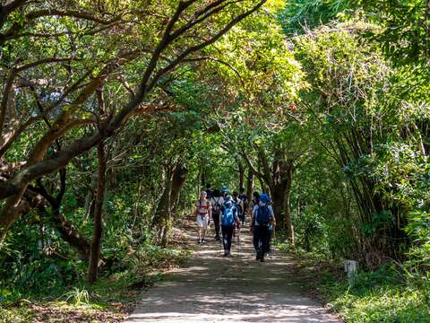 劍潭山步道（圖片來源：臺北市政府工務局大地工程處）