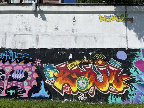 Eight Riverside Graffiti Walls Reopen Across Taipei