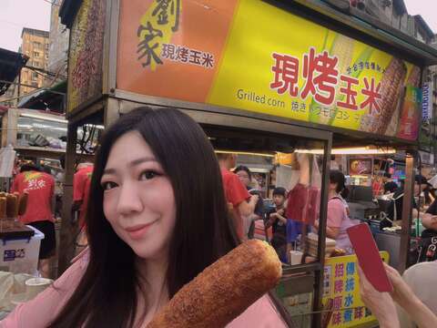 劉家現烤玉米(圖片來源:臺北市市場處)