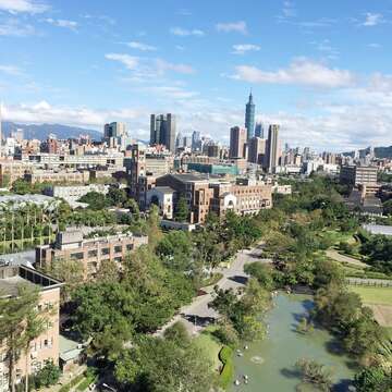 探訪台大,巡遊瑠公圳遺址。(圖/國立台灣大學提供)