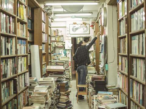 牯嶺街是愛書人的淘寶好去處。(攝影/梁忠賢)