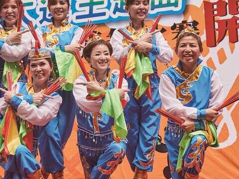 閃亮姊妹的辣媽們從6支隊伍中脫穎而出。(攝影/林宜賢)