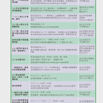 台北畫刊594期(106年7月)