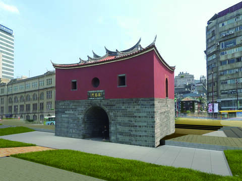 北門廣場完工後模擬圖
