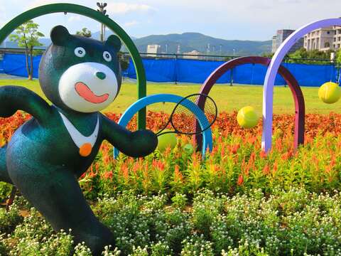 世大運來了 北市河濱70萬盆花海盛大迎賓