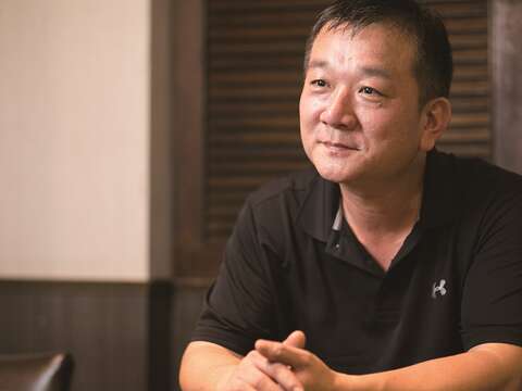 陳鴻溢對於師大龍泉商圈所面臨的問題, 希望在努力溝通下, 凝聚共識, 打造新生活圈。(攝影/周嘉慧)