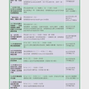 台北畫刊596期(106年9月)