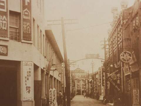 1931年沅陵街街景。(圖/台北市立文獻館典藏)