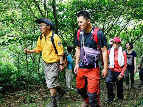 登山健行,健康樂活。(攝影/楊智仁)