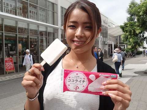 臺味荔枝椰奶雪糕受到日本民眾好評