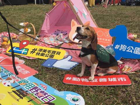 圖5. 檢疫犬共襄盛舉