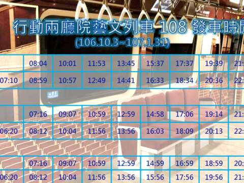 親愛的，我把「國家兩廳院」搬進捷運裡了！慶祝國家兩廳院30周年 捷運車廂變身行動兩廳院