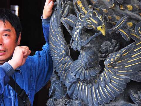 國寶級職人剪粘交趾陶立面裝飾工藝師陳世仁