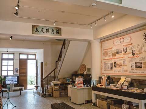 原為日本時代大稻埕的發記茶行，整修後成為URS27W城市影像實驗室。（攝影╱許斌）