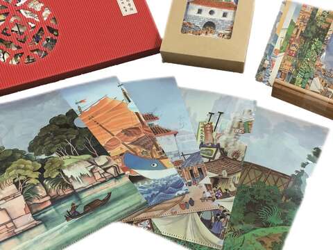 郭雪湖系列城市紀念品