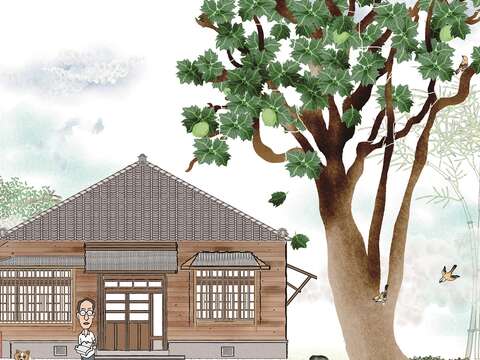 梁實秋故居。(圖/魚夫)