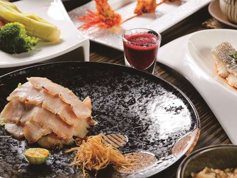 少帥私房套餐融合海鮮與在地食材,能吃出食物的原味和鮮味。(攝影/楊智仁)