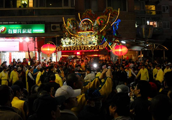 梘頭福德祠-夜弄土地公