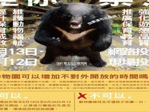 動物園i-Voting投票，加碼「好康」別錯過！