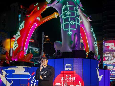 藝術統籌阿福期待將燈節打造為街頭音樂廳