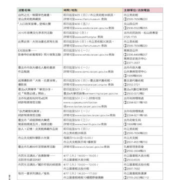 臺北畫刊507期(99年4月)