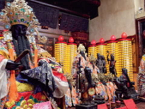 台北霞海城隍廟是大稻埕的經典景點。（楊智仁攝）