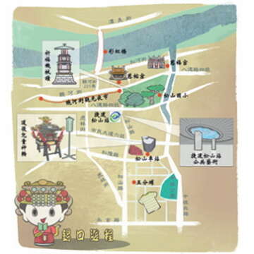 錫口地圖