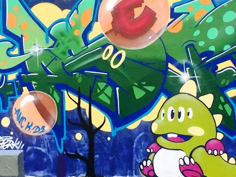 給你「好看」 北市6河濱塗鴉牆 即日起開放