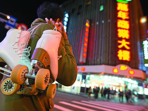 第一間淘兒音樂位在西門町,是張鐵志的音樂養分來源。(攝影/林俊耀)