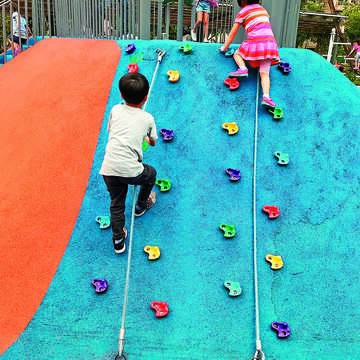 台北市的公園空間多元,讓孩子快樂成長。(圖/台北畫刊提供)