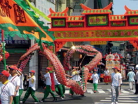 邊境祈福活動是加蚋文化節的重頭戲。(圖/萬華區公所提供)